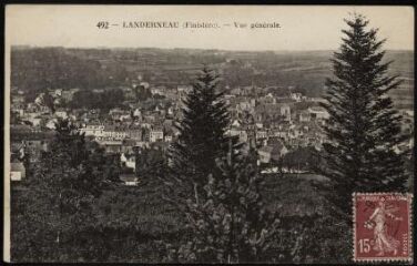 Landerneau. - Vue générale de la ville