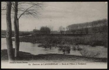 Landerneau. - Les bords de l'Elorn à Kerhamon