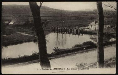 Landerneau. - Les écluses de Kerhamon