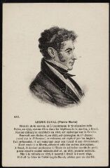 Gravure Portrait de Pierre-Marie Legris-Duval