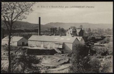 La Forêt-Landerneau. - La Grande Palud, usine de la Grande Palud