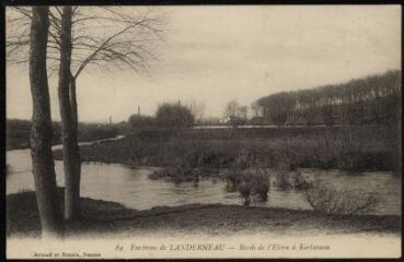 La Roche-Maurice. - Bords de l'étang à Kerhamon