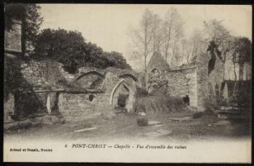 La Roche-Maurice. - Les ruines de la Chapelle de Pont-Christ