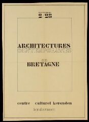 Architectures contemporaines en Bretagne.
