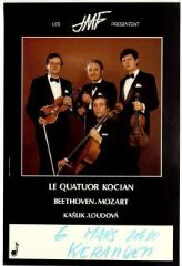 Le quatuor Kocian.