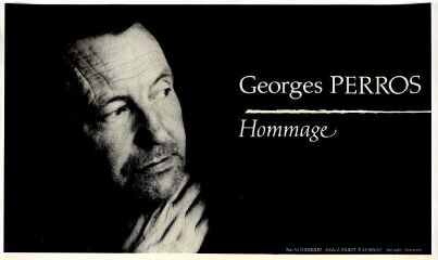 Georges Perros Hommage.