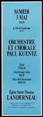 Orchestre et chorale Paul Kuentz.