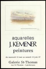 Aquarelles J. Kemener.