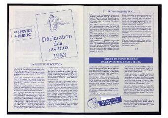 Landerneau - Bulletin municipal - Octobre 1985