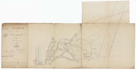 Route impériale n°170, modification à apporter dans la traverse de Landerneau