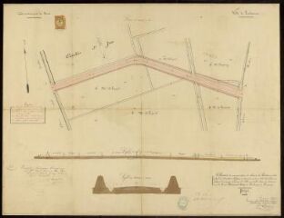 Plan de création de l’Allée Saint-Jean