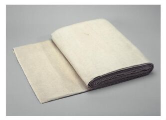 1 vue  - Tissu ; très grande pièce de lin tissée de couleur écrue (ouvre la visionneuse)