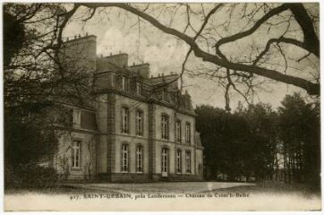 1 vue  - Carte postale château de Créac\'h-Balbé à Saint-Urbain   (ouvre la visionneuse)