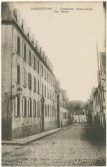 1 vue  - Carte postale Landerneau - Pensionnat Saint-Joseph, Rue Neuve  (ouvre la visionneuse)