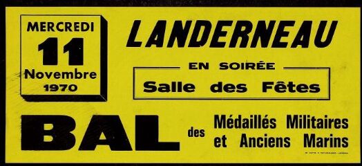 1 vue  - Bal des médaillés militaires et anciens marins à Landerneau (ouvre la visionneuse)
