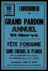 1 vue  - Grand Pardon annuel St-Hervé à Lanhouarneau (ouvre la visionneuse)