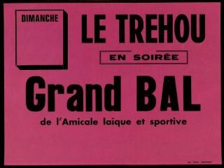 1 vue  - Grand bal de l\'amicale laique et sportive au Tréhou (ouvre la visionneuse)