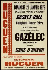 1 vue  - Basket-ball Championnat honneur fédéral à Landerneau (ouvre la visionneuse)