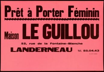 1 vue  - Maison Le Guillou – Prêt à porter féminin – Landerneau (ouvre la visionneuse)