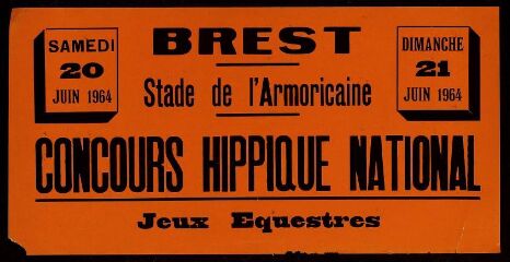 1 vue  - Concours hippique national à Brest (ouvre la visionneuse)