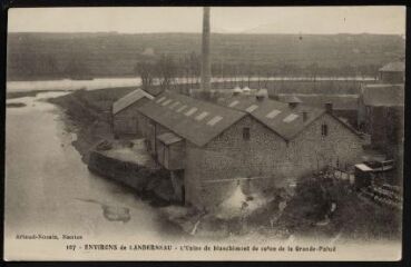 1 vue  - La Forêt-Landerneau. - La Grande Palud, usine de la Grande Palud (ouvre la visionneuse)
