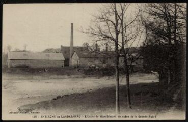 1 vue La Forêt-Landerneau. - La Grande Palud, usine de la Grande Palud