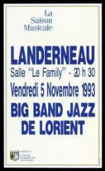1 vue  - La saison musicale « Big Band Jazz de Lorient » (ouvre la visionneuse)