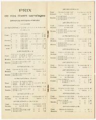 6 vues  - Catalogue de prix, à partir du 1er juillet 1936 (ouvre la visionneuse)